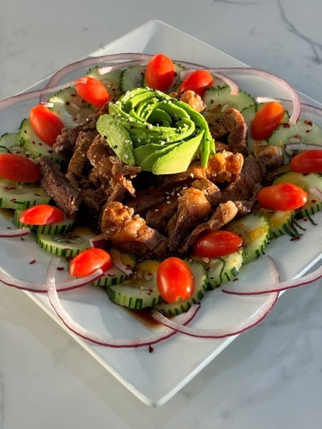 Aguachile Rib Eye.