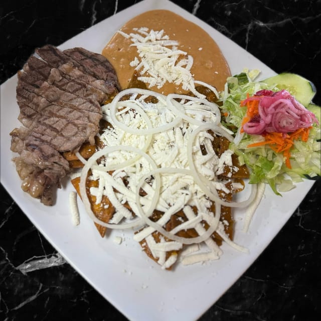 Ribeye Chilaquiles.